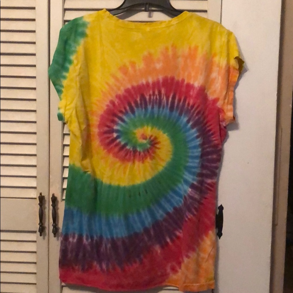 Exist Denver Colorado Women TieDye Cap Sleeve-XL. - Picture 2 of 2